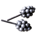 Cast Steel  Decorate Grapes Wrought iron Ornaments for Stair Railing Handrail decoration